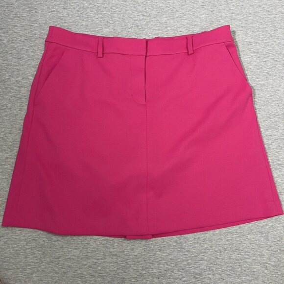 Tory Burch Dresses & Skirts - Tory Burch Sport Skirt Womens Large Pink 17" Skort Lined Golf Athleisure Club